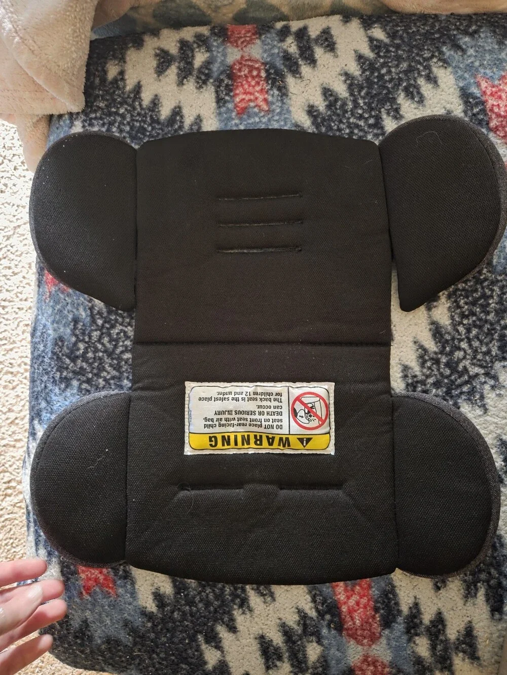 Infant baby car seat pad and strap covers